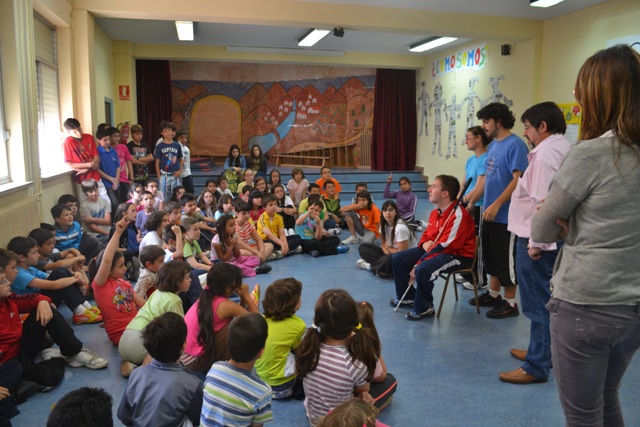 Sensibilización en el Colegio Virgen de la Vega